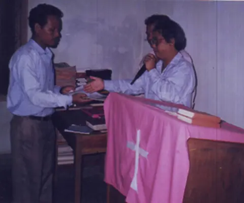 First issue of marriage certificate 